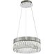 Canada LED 16 inch Chrome LED Chandelier Ceiling Light